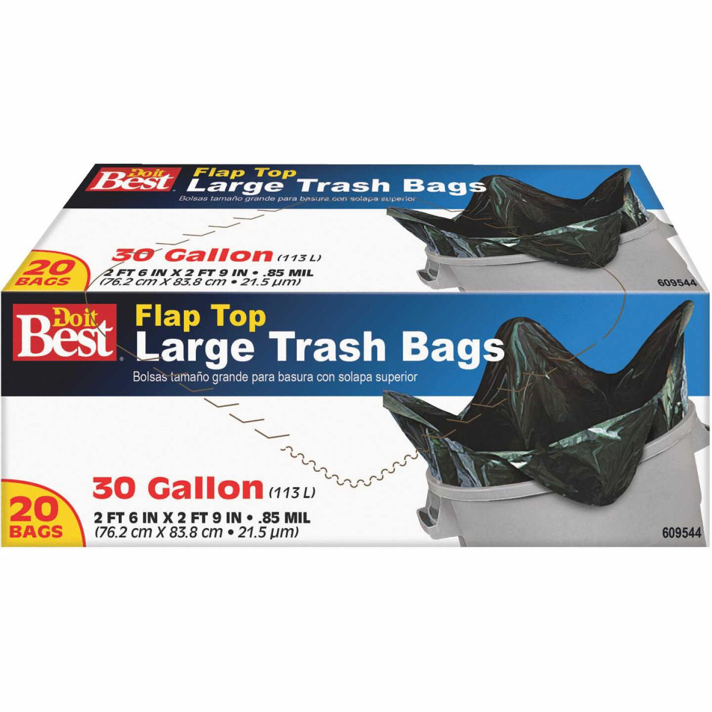 Do it Best 30 Gal. Large Black Trash Bag (20 Count) - Bliffert Lumber and  Hardware